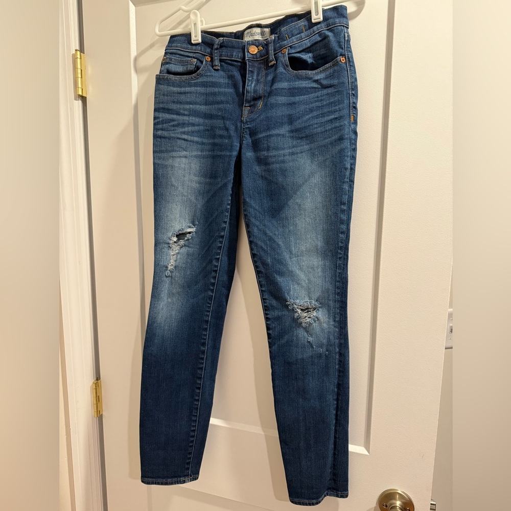 Madewell Skinny Skinny Distressed Jeans